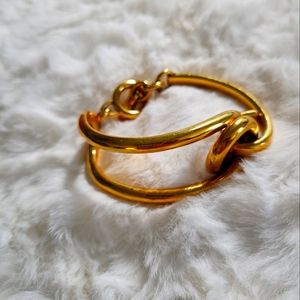 Chloe Gold Plates Bangle